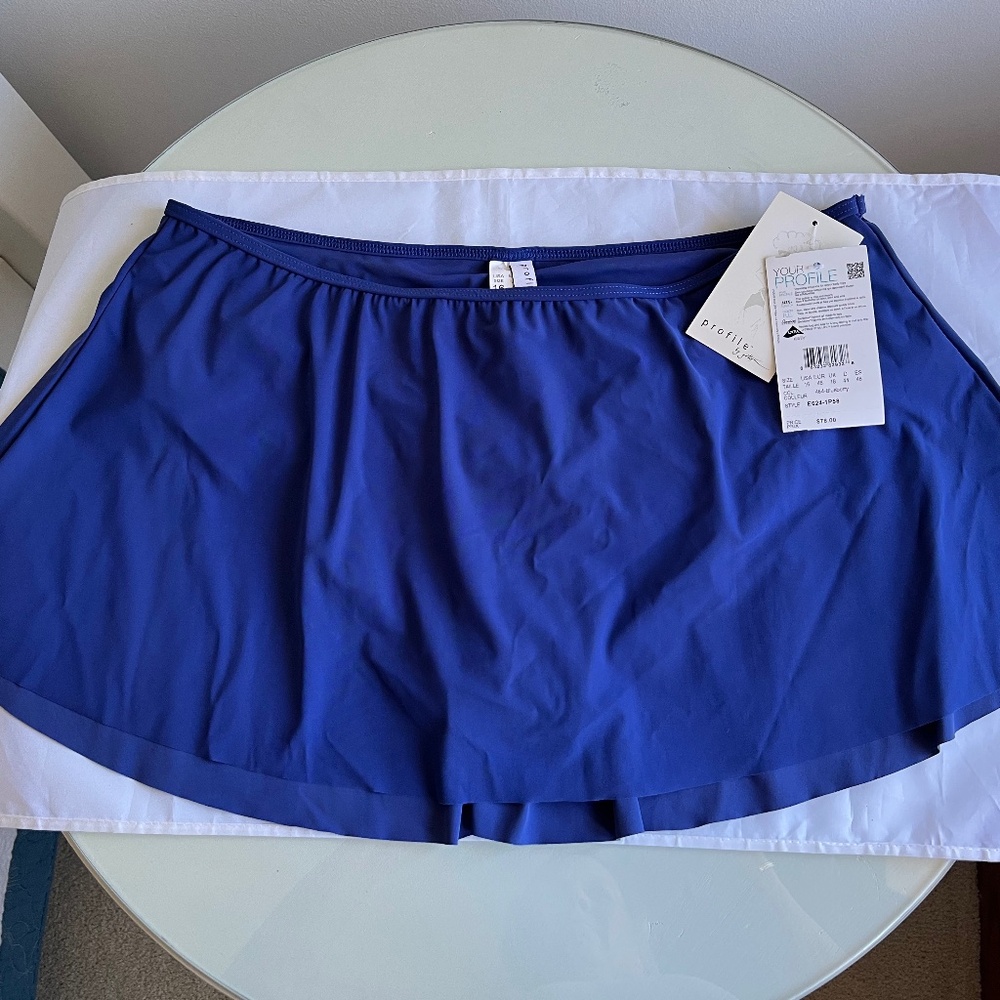 Profile by Gottex Blueberry Swim Skort